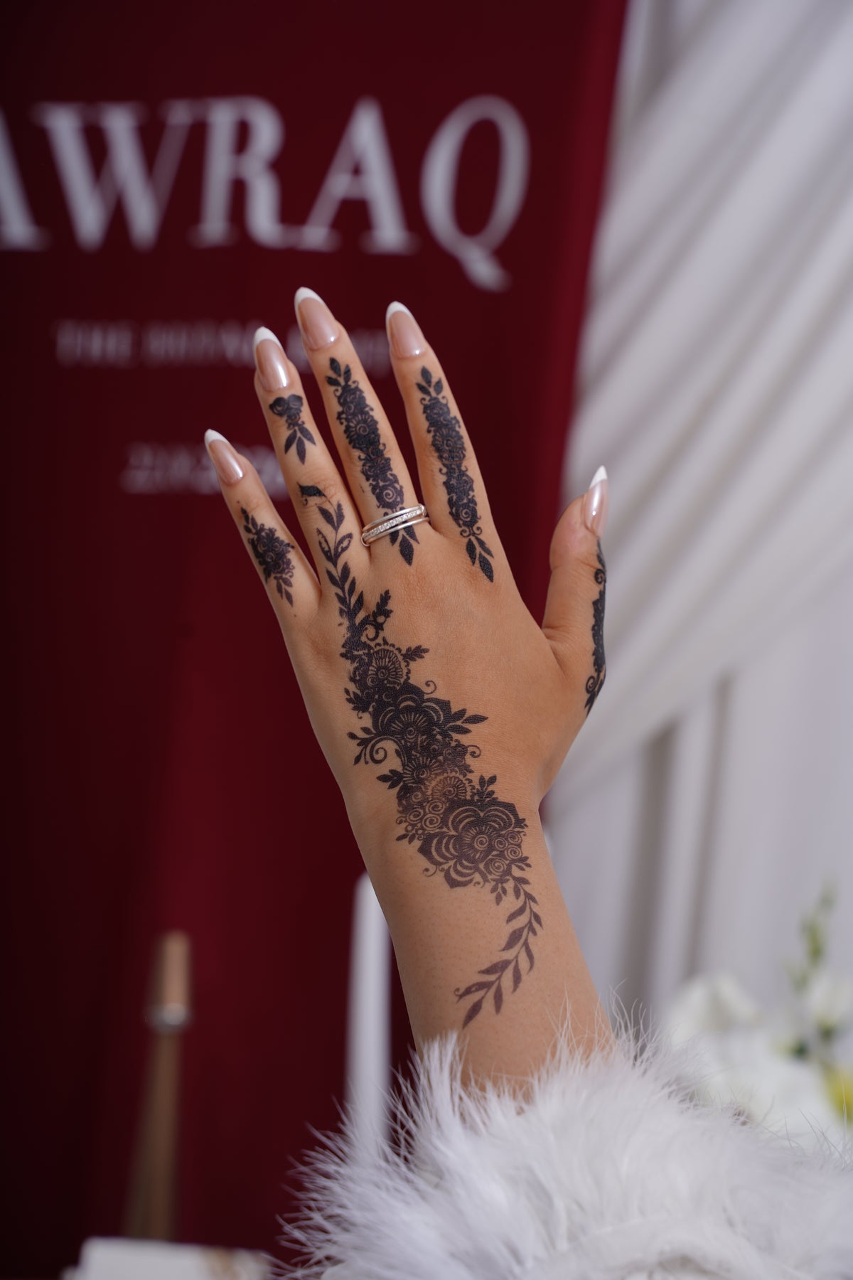 Shaima Silk Stencil