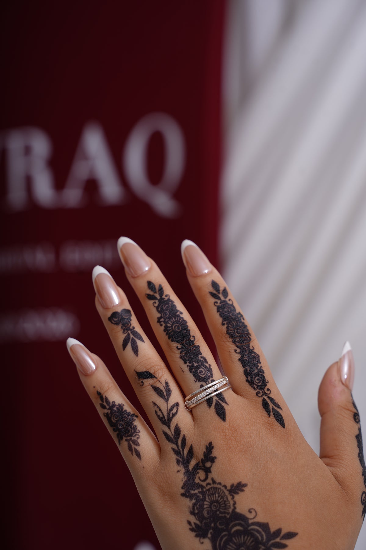 Shaima Silk Stencil