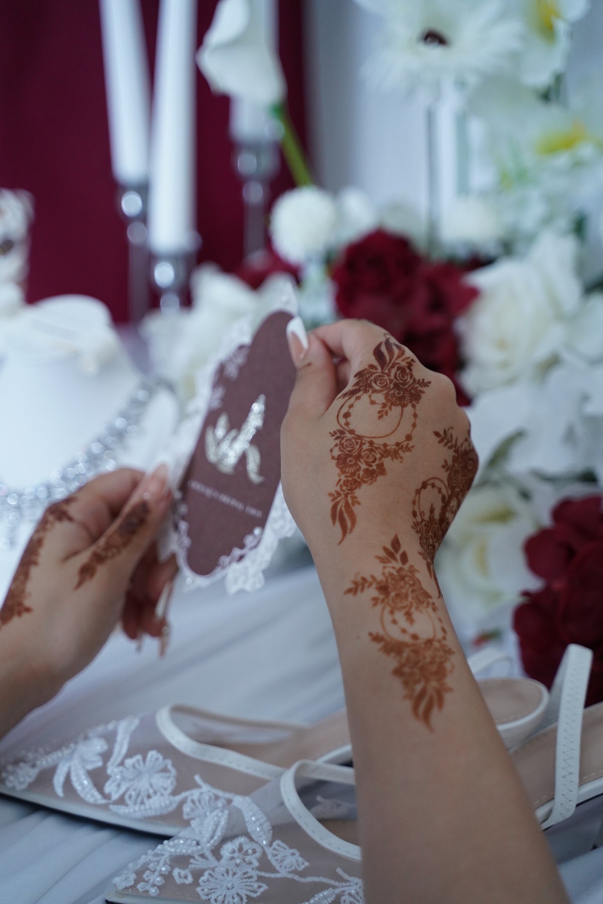 Rose Silk Stencil