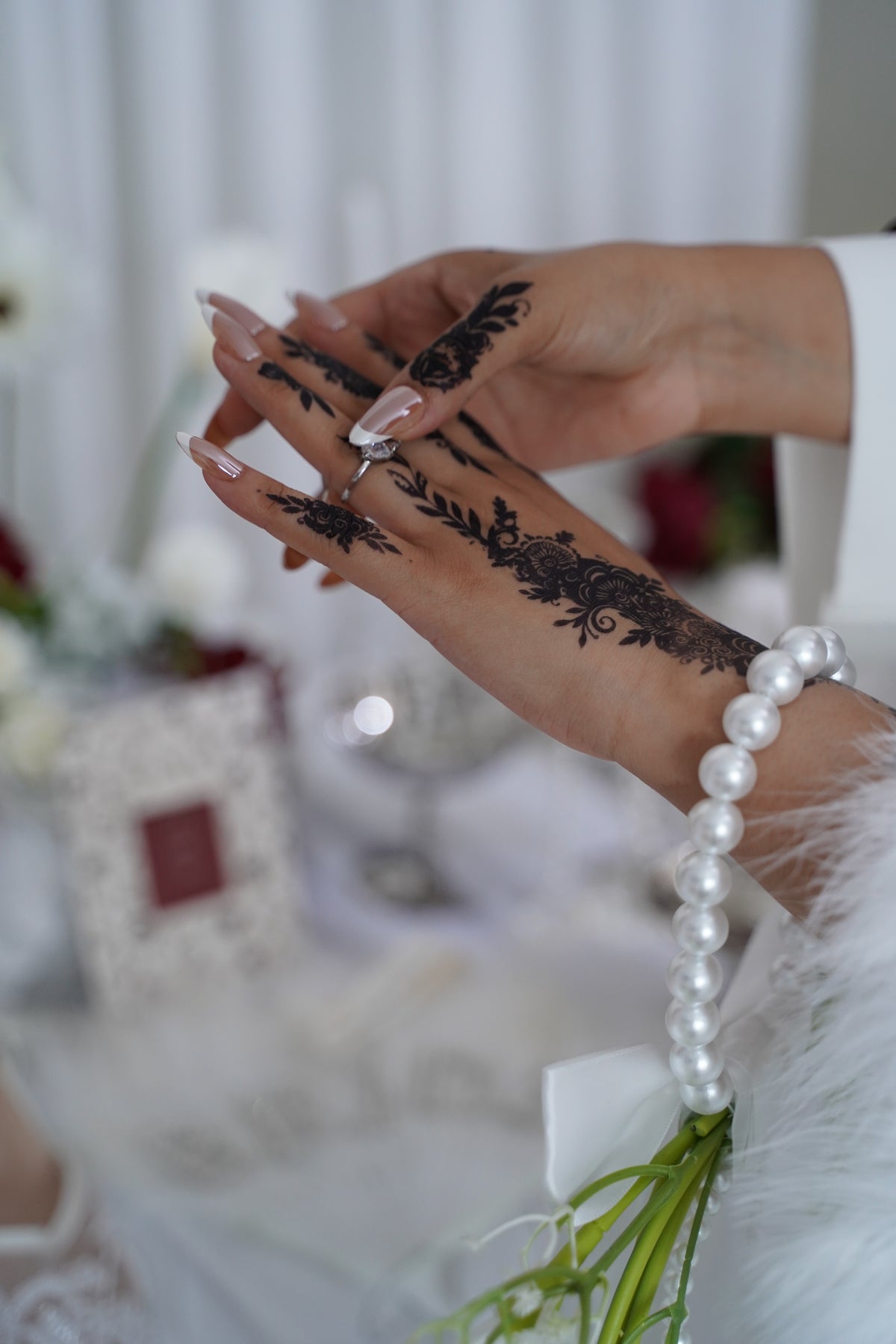 Shaima Silk Stencil