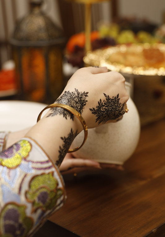 Bouquet Temporary Tattoo